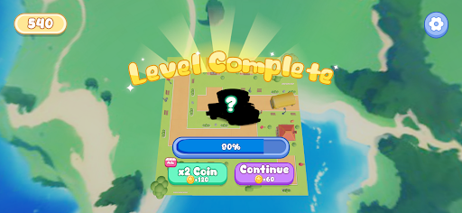 Completed Road Unjam Puzzle route